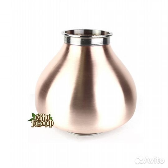 Шлем вискарный медный, 7,5 литров, под кламп 4