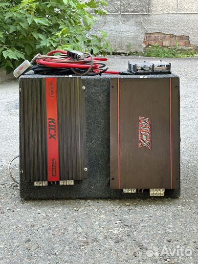 Сабвуфер и усилитель