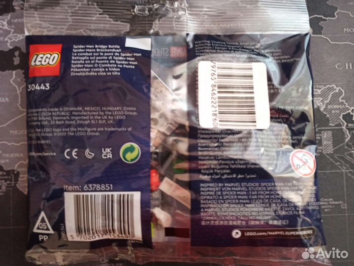 Лего 30443 Человек-паук Битва на мосту
