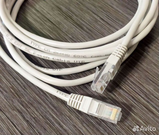 Патч корд, сетевой кабель