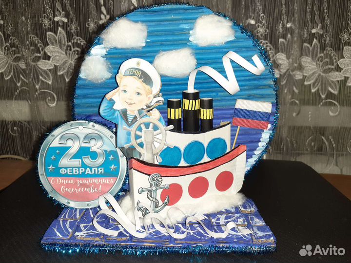 Поделки на 23 февраля в садик или школу