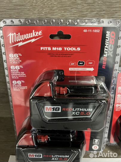 Аккумулятор Milwaukee m18 5ач 18в