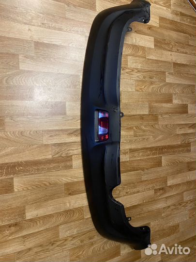 Накладка фартук заднего бампера Nissan Juke