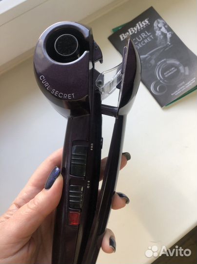 Стайлер щипцы плойка Babyliss для создания кудрей