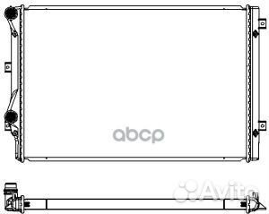 34718501 радиатор системы охлаждения VW Golf/T