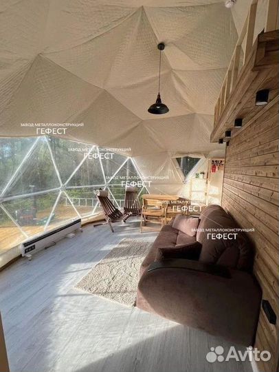 Геокупол, производство глэмпинг шатров