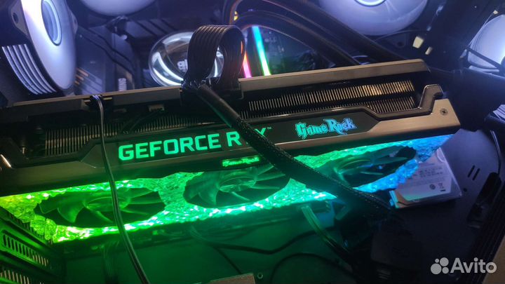 Видеокарта Palit RTX 3070 GameRock