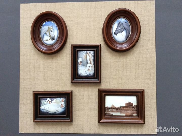 Большой выбор миниатюр на эмали