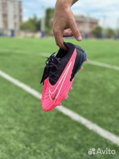 Бутсы Nike Phantom GX pink