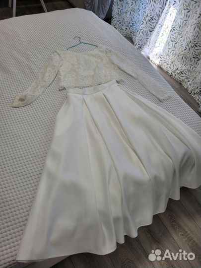 Платье (юбка+блуза)