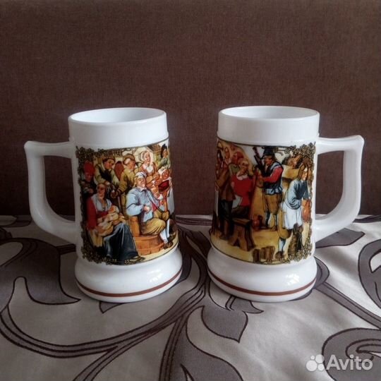 Кружки пивные, Франция, закрытая коллекция