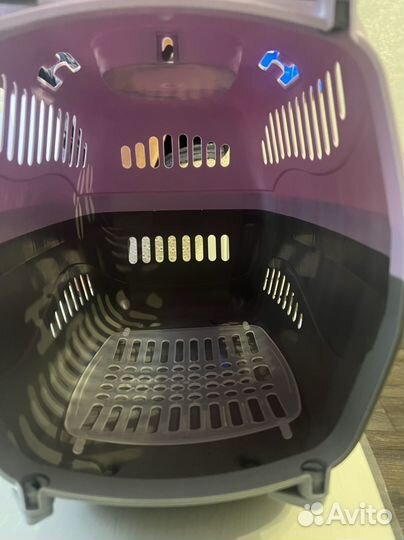 Пластиковая переноска для собак и кошек