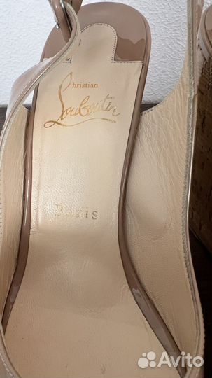 Christian louboutin босоножки 38,5