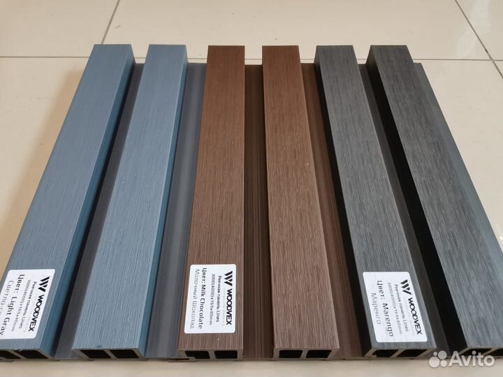 Реечные фасадные панели дпк