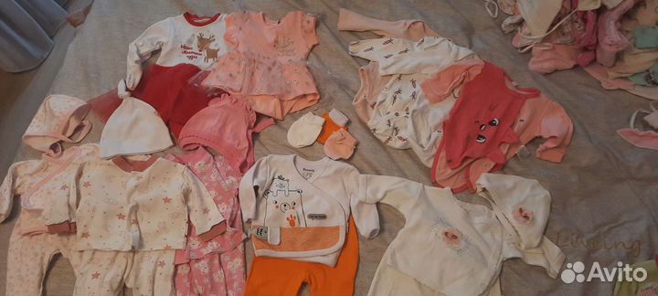 Вещи пакетом на девочку 56-62