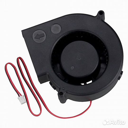 Вентилятор радиальный 9733 12V (улитка), подшипни