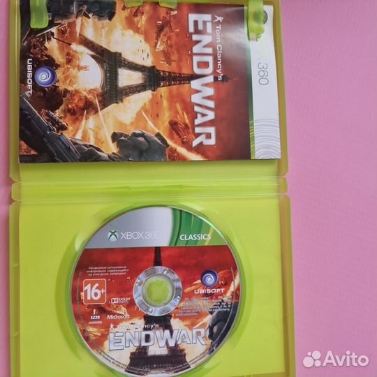 Tom Clancy EndWar xbox 360
