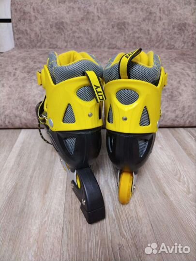 Роликовые коньки раздвижные взрослые