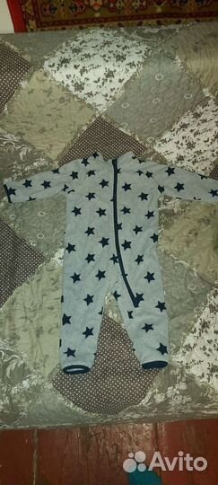 Флисовый комбинезон детский