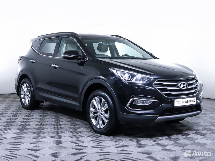 Hyundai Santa Fe 2.4 AT, 2017, 95 935 км