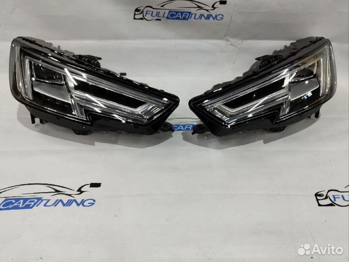 Фара правая левая Audi A4 B9 Full Led в сборе