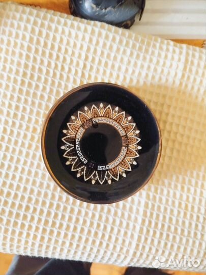 Греческий кофейный сервиз с позолотой