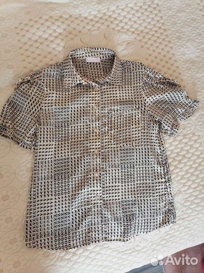 Блузка шелковая