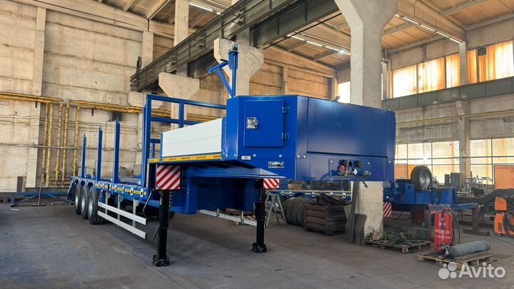 Полуприцеп трал (тяжеловоз) Авиком 98713-04 высокорамный, 2024