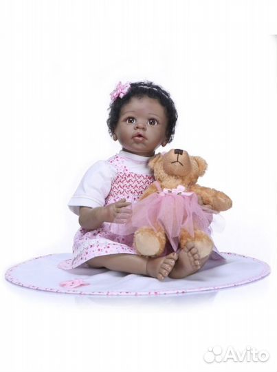 Кукла реборн девочка 55 см