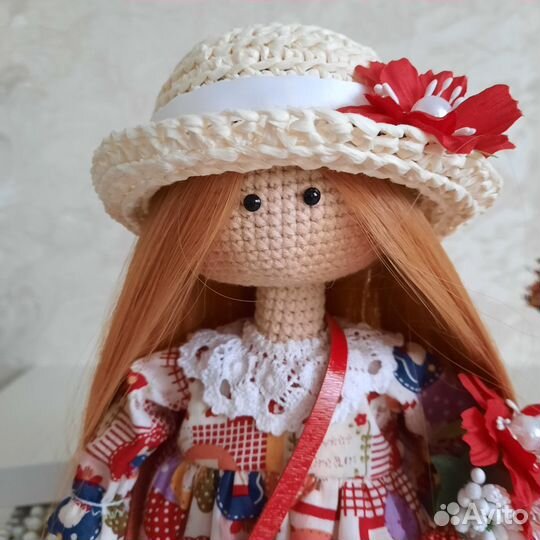 Интерьерная кукла ручной работы