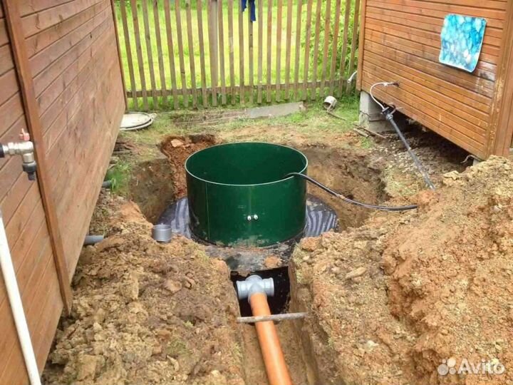 Септик эко Малахит 3 - канализация