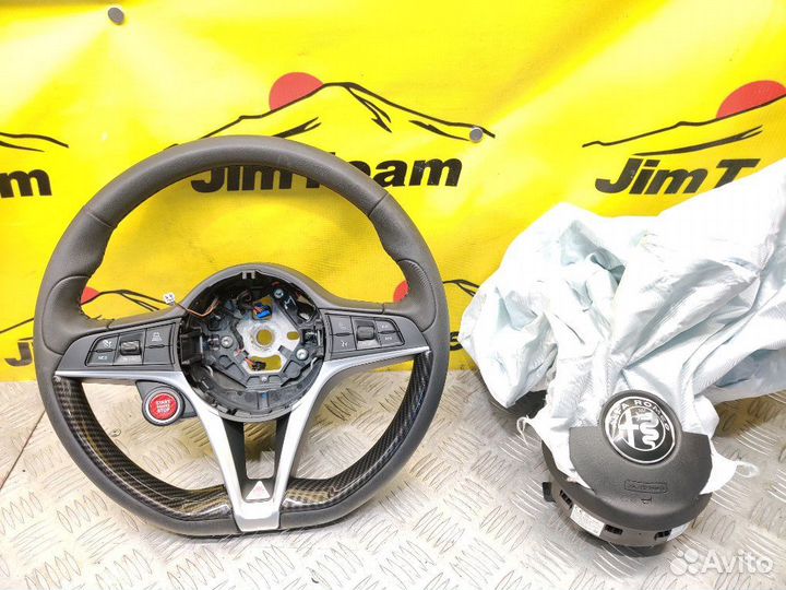 Руль с подогревом Alfa Romeo Giulia GME 2.0 280лс