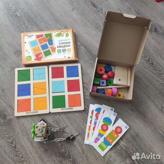 Развивающие игрушки пакетом