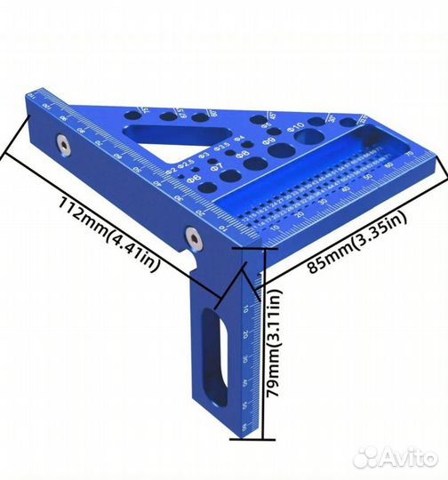 Высокоточный разметочный угольник