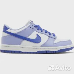 Кроссовки Nike Dunk Low GS 'Blueberry', фиолетовый