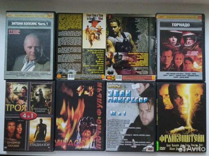 Dvd ужасы.боевики.документальное кино