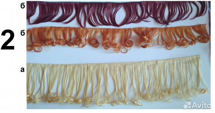 Волосы трессы для игрушек