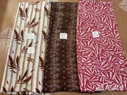 Отрезы искуссвенный шелк 50 р один метр