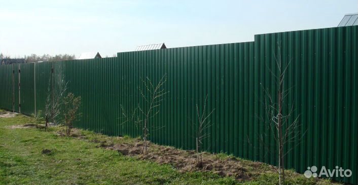 Заборы из Профнастила собственного производства