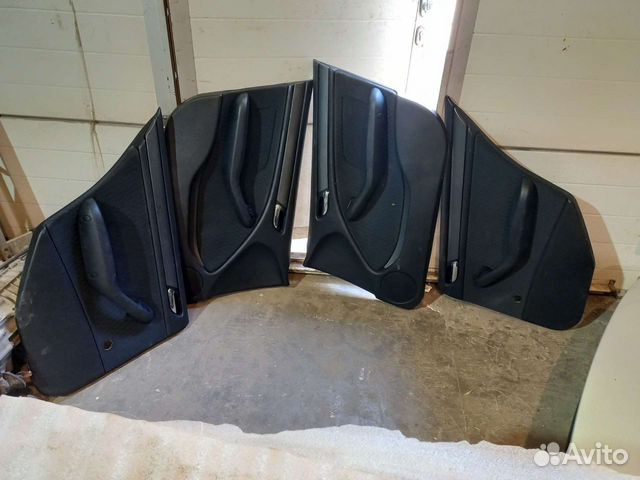 Обшивка дверей BMW3 E46