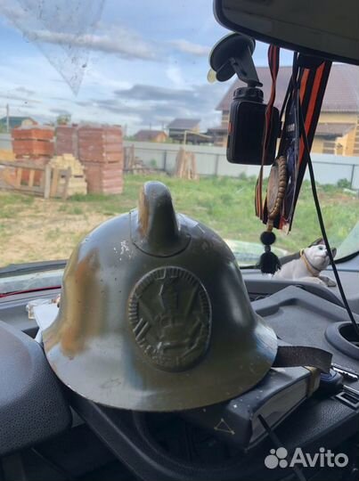 Шлем каска пожарного СССР