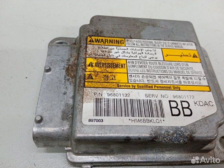 Блок управления AIR BAG Chevrolet Spark M200 M250