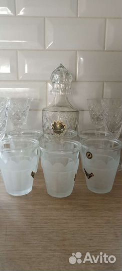Хрустальные рюмки СССР