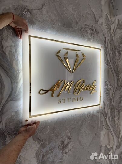 Вывески, таблички на дверь, буквы на стену