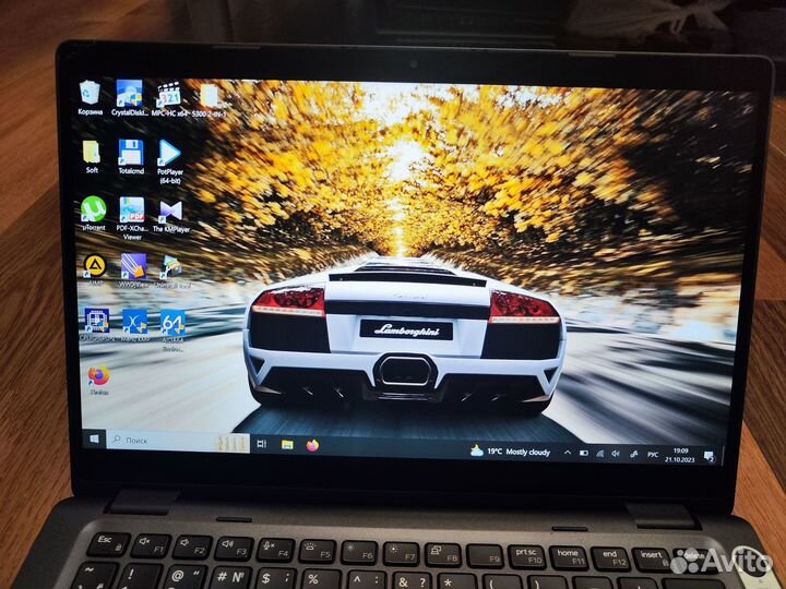 Ноутбук Dell 5300 сенсорный 13.3, i7, 8гб, 512 SSD