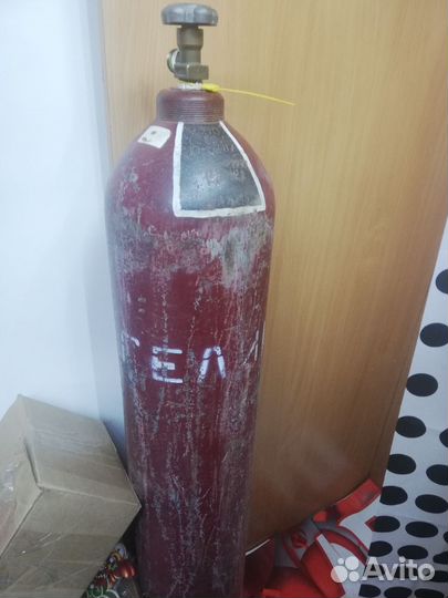 Баллон для гелия с редуктором