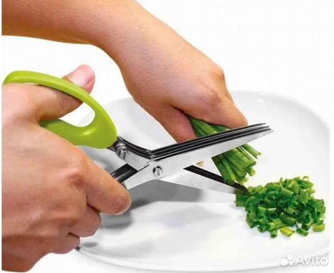 Ножницы для нарезки зелени 5 лезвий