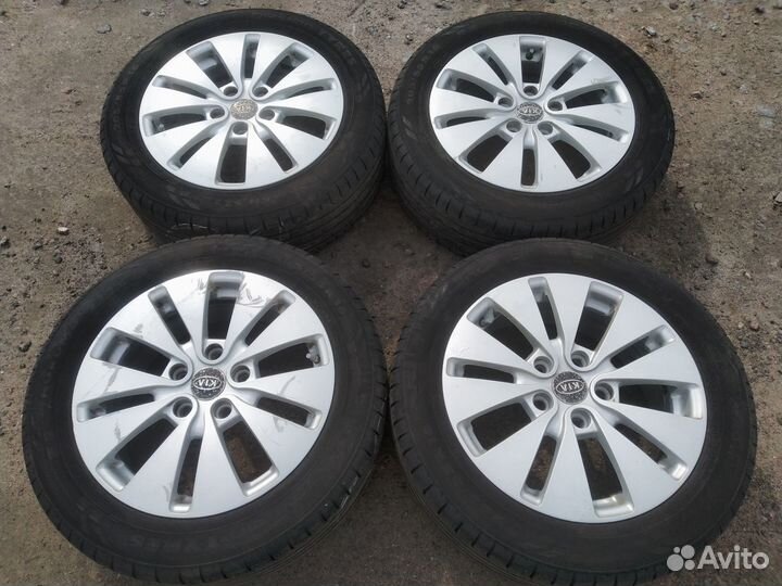 Летние колёса R16 Kia Киа