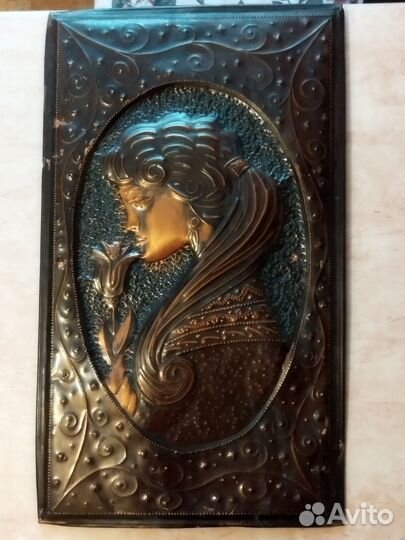 Чеканка панно СССР