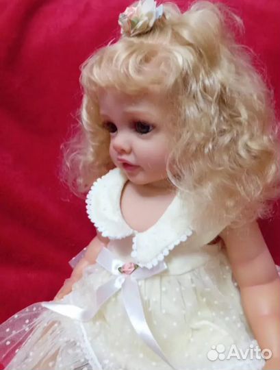 Кукла реборн Бетти, виниловая. Можно купать